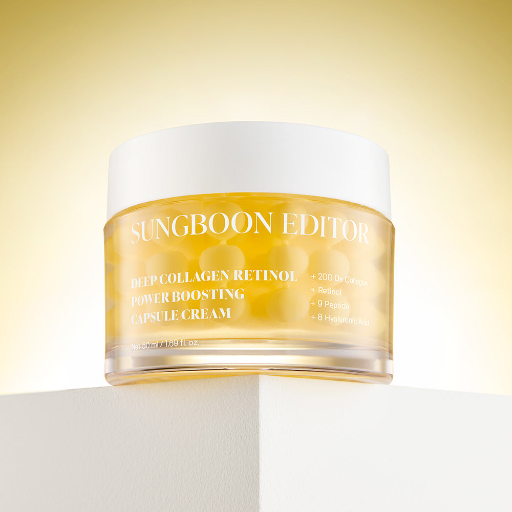 [SUNGBOON EDITOR] Deep Collagen Retinol Power Boosting Capsule Cream 50ml