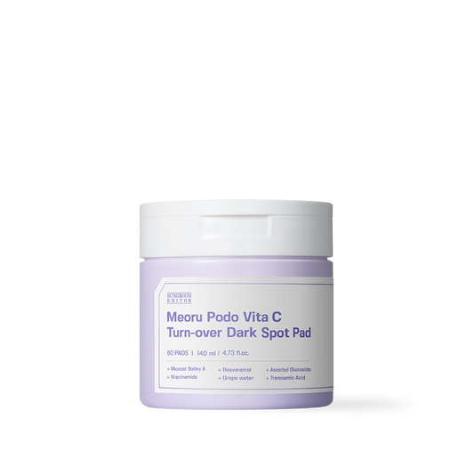 [SUNGBOON EDITOR] Meoru Podo Vita C Turn-over Dark Spot Pad 60pcs, 140ml
