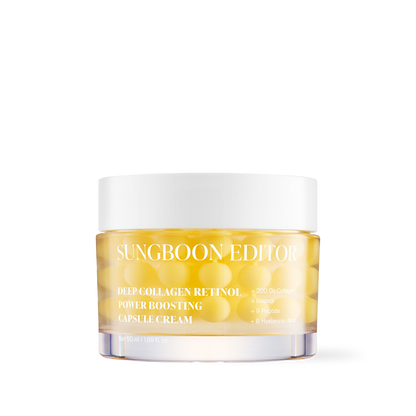 [SUNGBOON EDITOR] Deep Collagen Retinol Power Boosting Capsule Cream 50ml