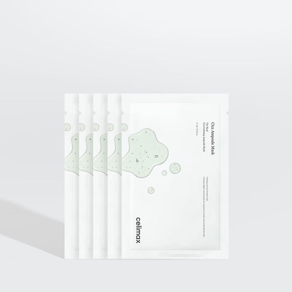[celimax] The Real Cica Calming Ampoule Mask - 2 Size