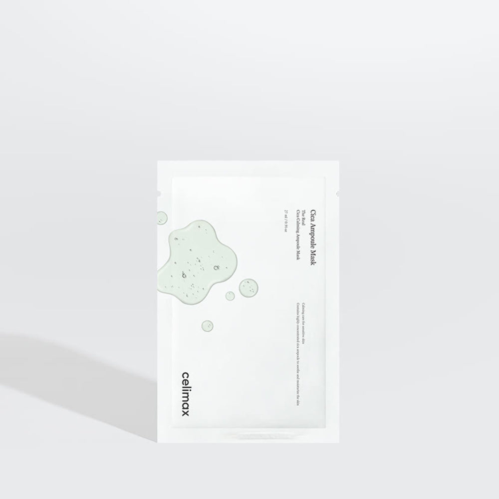 [celimax] The Real Cica Calming Ampoule Mask - 2 Size