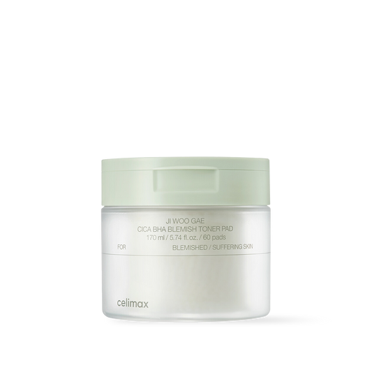 [celimax] Ji Woo Gae Cica BHA Blemish Toner Pad 60pad