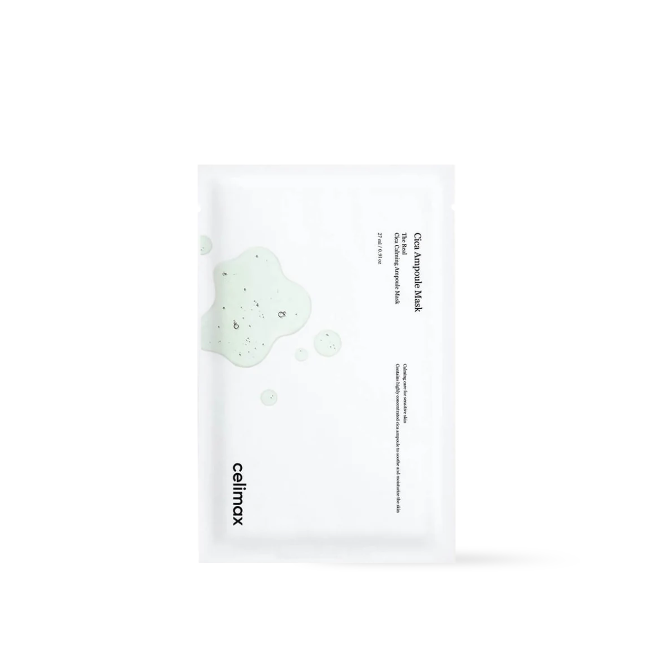 [celimax] The Real Cica Calming Ampoule Mask - 2 Size