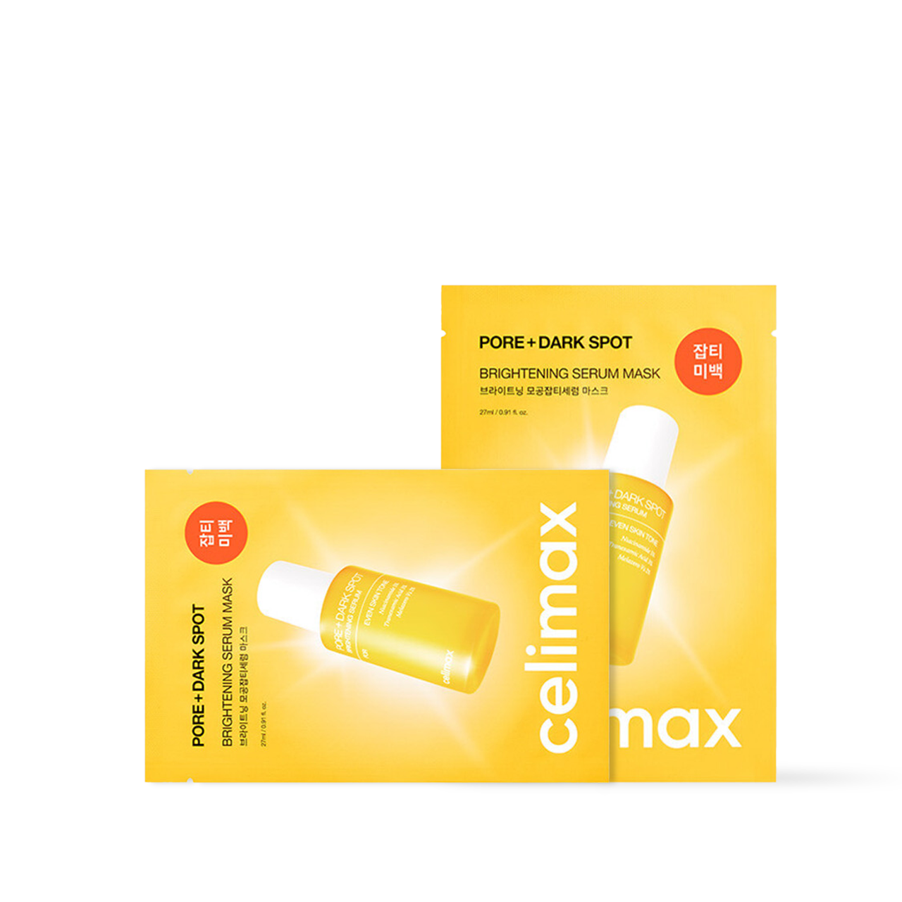 [celimax] Pore+Dark Spot Brightening Serum Mask 10EA