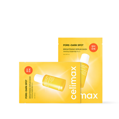 [celimax] Pore+Dark Spot Brightening Serum Mask 10EA
