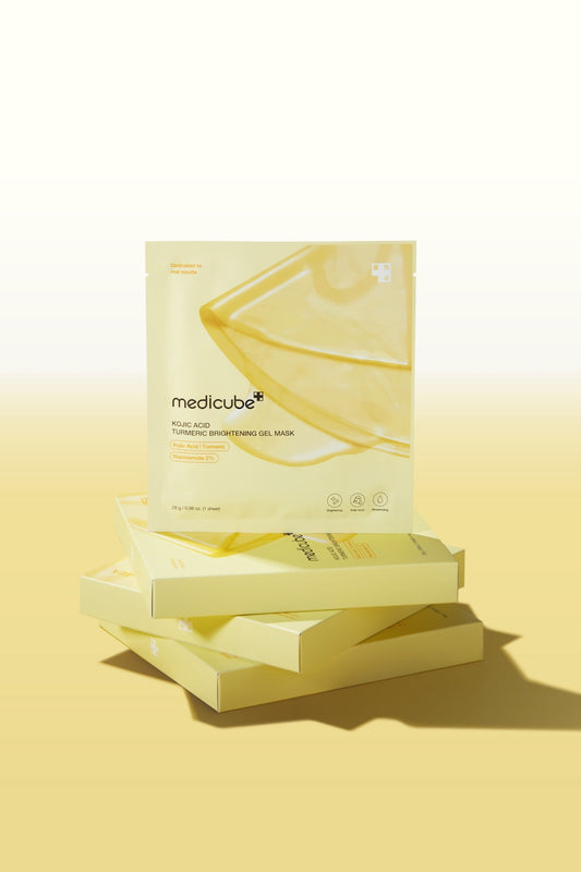 [Medicube] Kojic Acid Turmeric Brightening Gel Mask 4EA