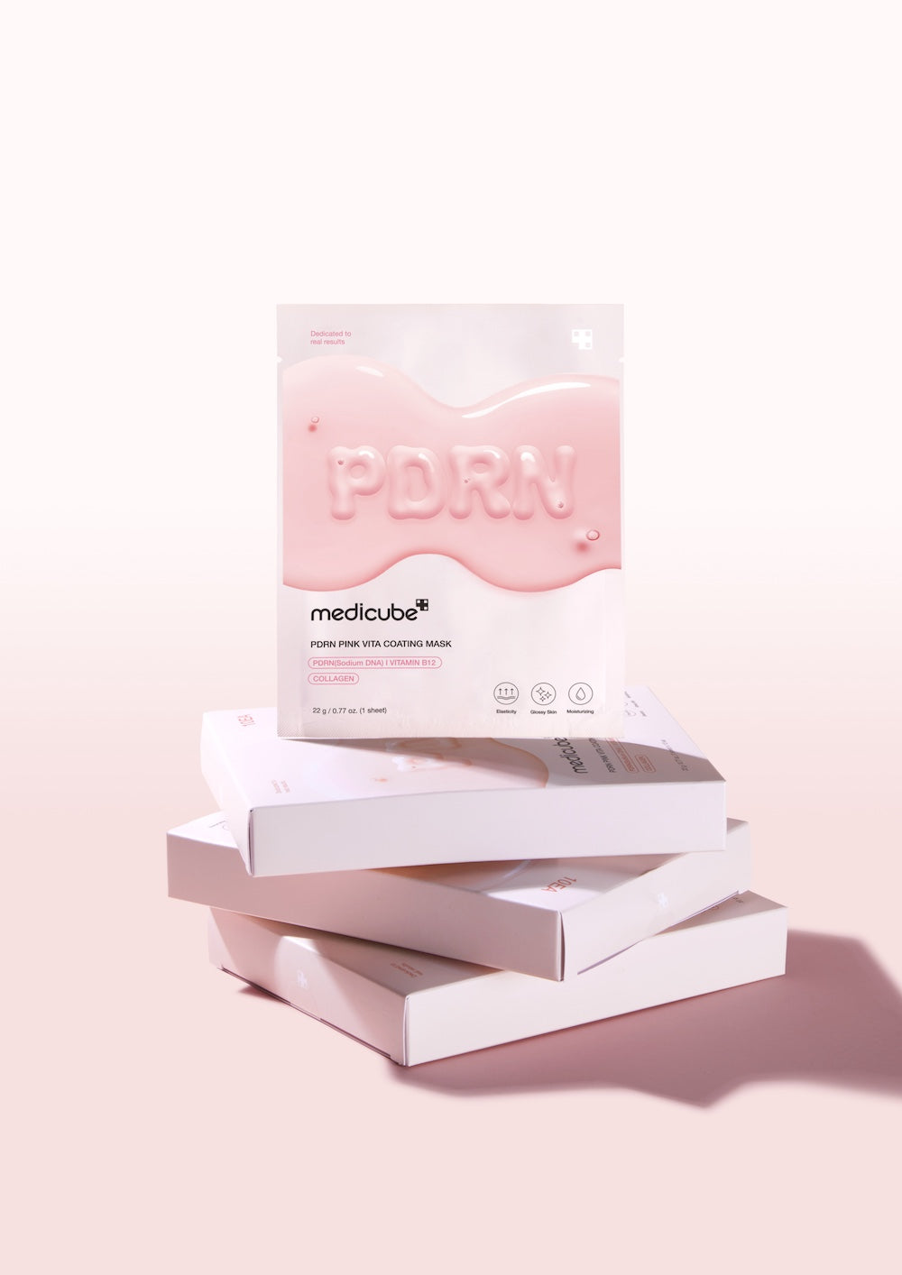 [Medicube] PDRN Pink Vita Coating Mask - 2 Size