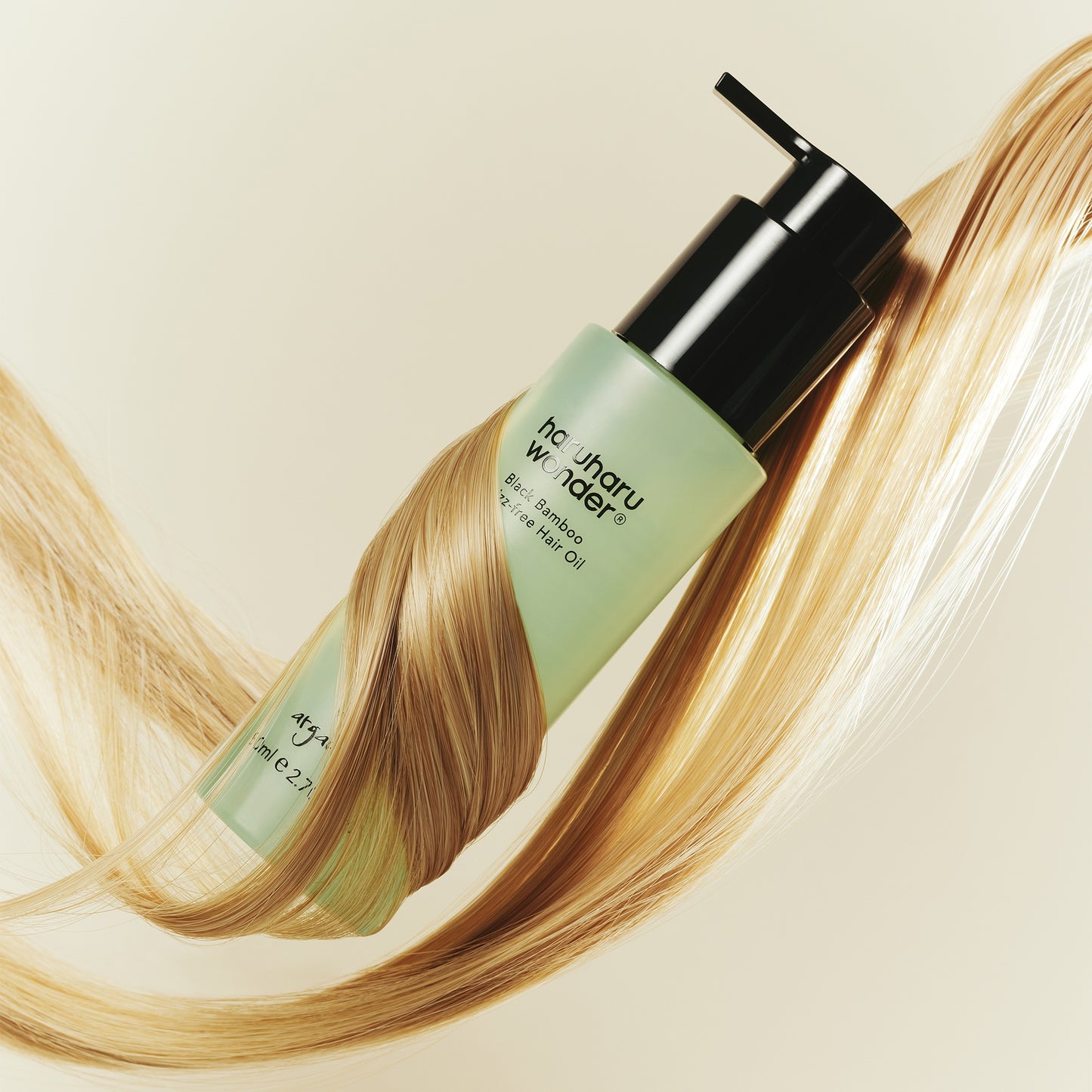 [haruharuwonder] Black Bamboo Frizz-Free Hair Oil 80ml