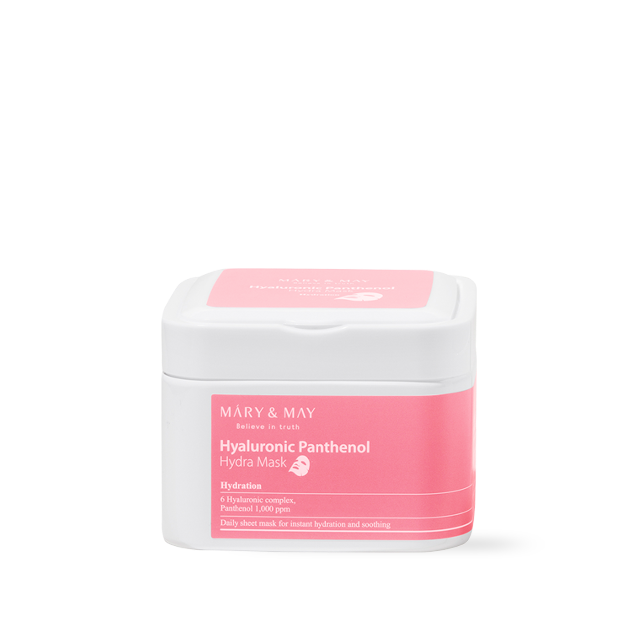 [Mary&May] Hyaluronic Panthenol Hydra Mask 30EA/400g