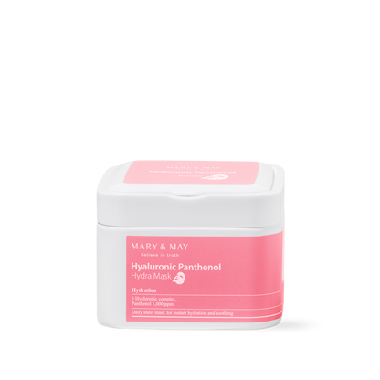 [Mary&May] Hyaluronic Panthenol Hydra Mask 30EA/400g
