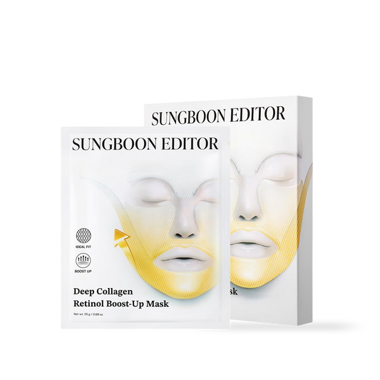 [SUNGBOON EDITOR] Deep Collagen Retinol Tension Boost Up Mask Set 4pcs