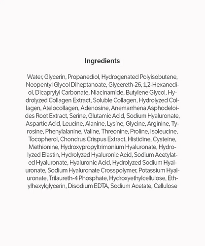 [SUNGBOON EDITOR] Deep Collagen Power Boosting Cream In Serum 30ml