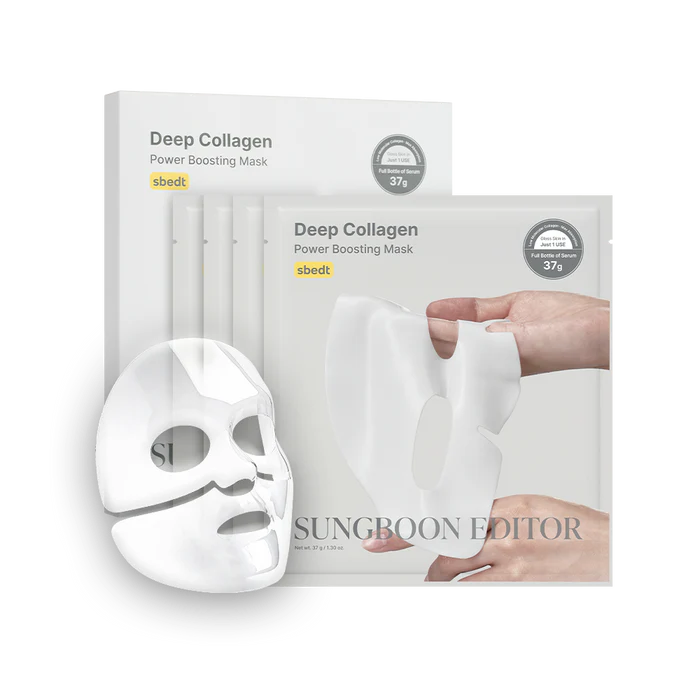 [SUNGBOON EDITOR] Deep Collagen Power Boosting Mask 37g*4ea_sellerevent