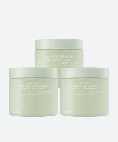 [celimax] Ji Woo Gae Heartleaf BHA Peeling Pad 60pads