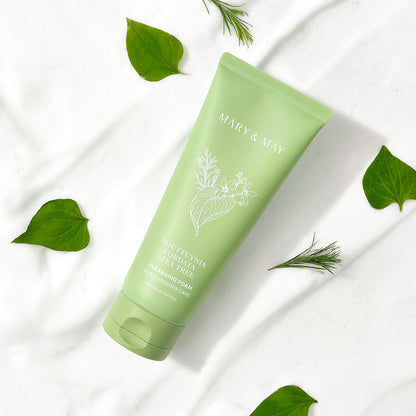 [MARY&MAY] Houttuynia Cordata + Tea Tree Cleansing Foam - 150ml