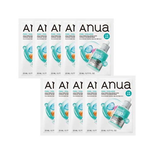[Anua] PDRN Hyaluronic Capsule 100 Serum Mask 23ml*10ea