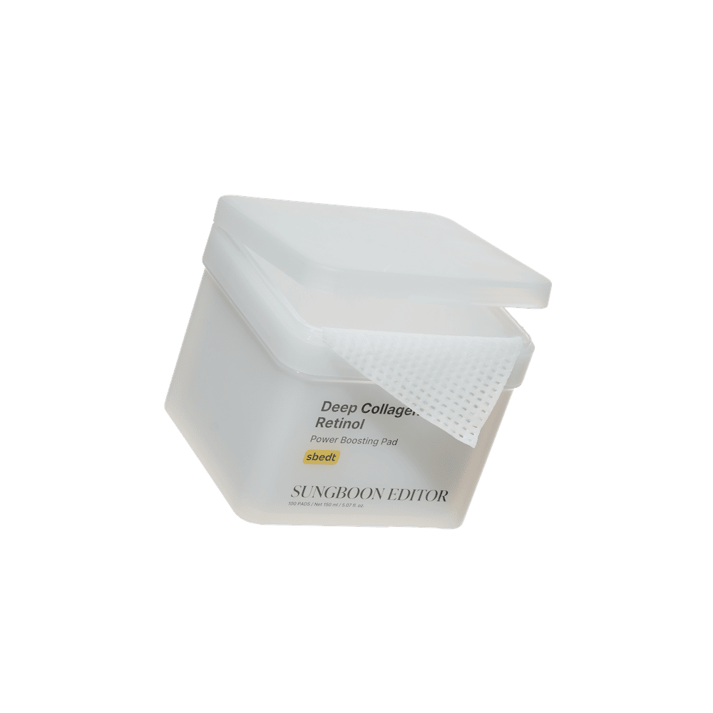 [SUNGBOON EDITOR] Deep Collagen Retinol Power Boosting Pad 150ml 100 pcs