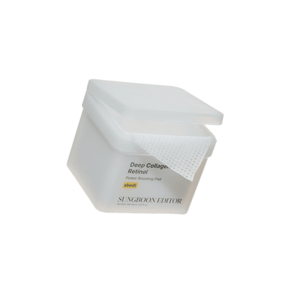 [SUNGBOON EDITOR] Deep Collagen Retinol Power Boosting Pad 150ml 100 pcs