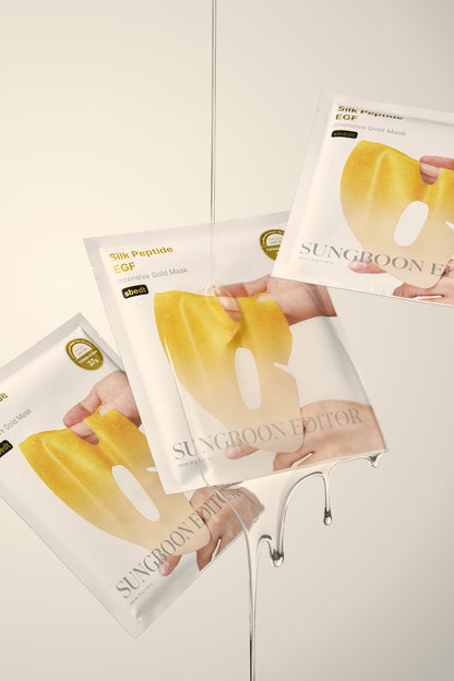 [SUNGBOON EDITOR] Silk Peptide EGF Intensive Gold Mask 37g*4ea