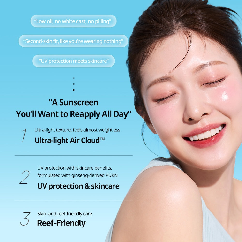 [VT Cosmetics] PDRN Air Cloud Sunscreen 50ml
