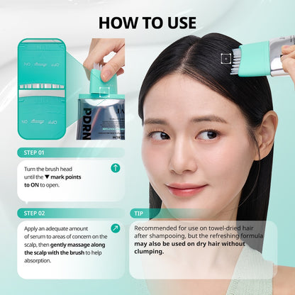 [VT Cosmetics] PDRN Reedle Shot Brush Hair Serum 100ml