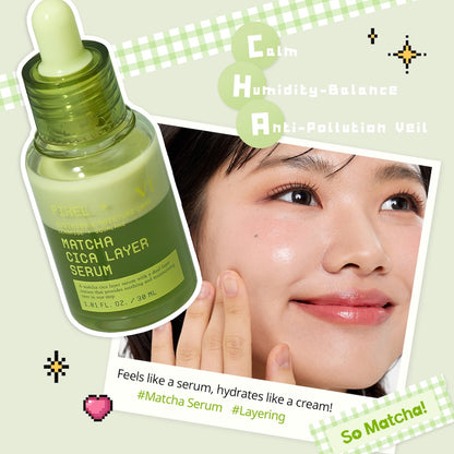 [VT Cosmetics] Matcha Cica Layer Serum 30ml