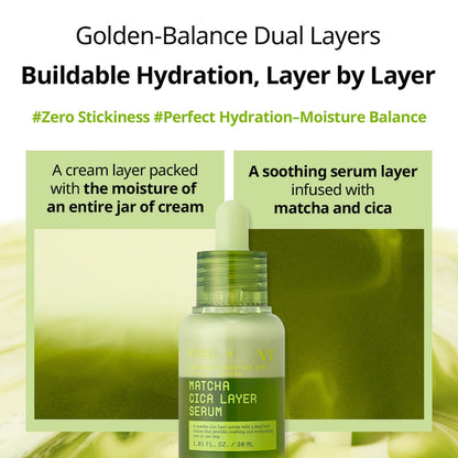 [VT Cosmetics] Matcha Cica Layer Serum 30ml