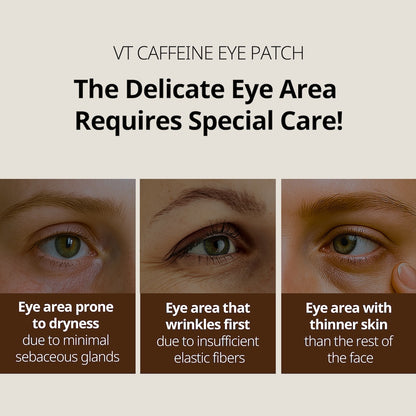 [VT Cosmetics] CAFFEINE Eye Patch 110ml*60ea