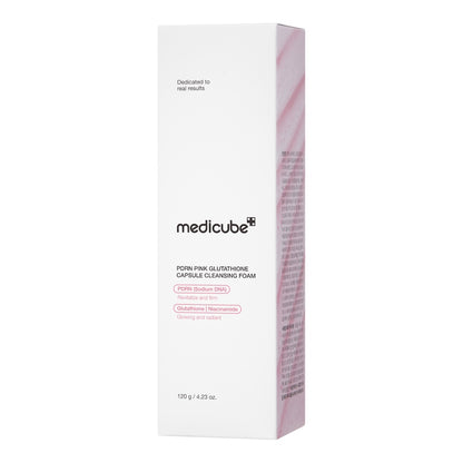 [Medicube] PDRN Pink Glutathione Capsule Cleansing Foam 120g