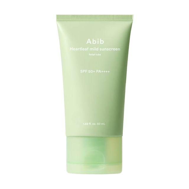 [Abib] Heartleaf Mild Sunscreen Relief Tube SPF50+ PA++++ 50ml