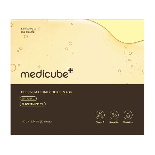 [Medicube] Deep Vita C Daily Quick Mask 30pcs