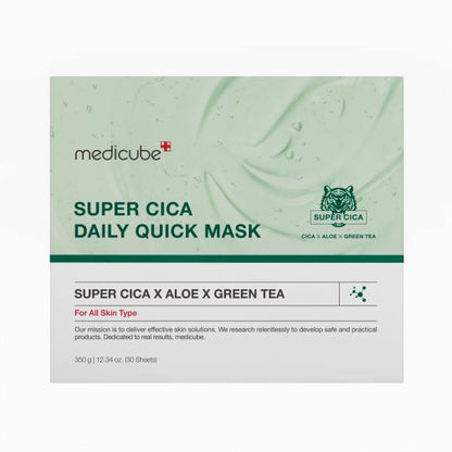 [Medicube] Super Cica Daily Quick Mask 30pcs