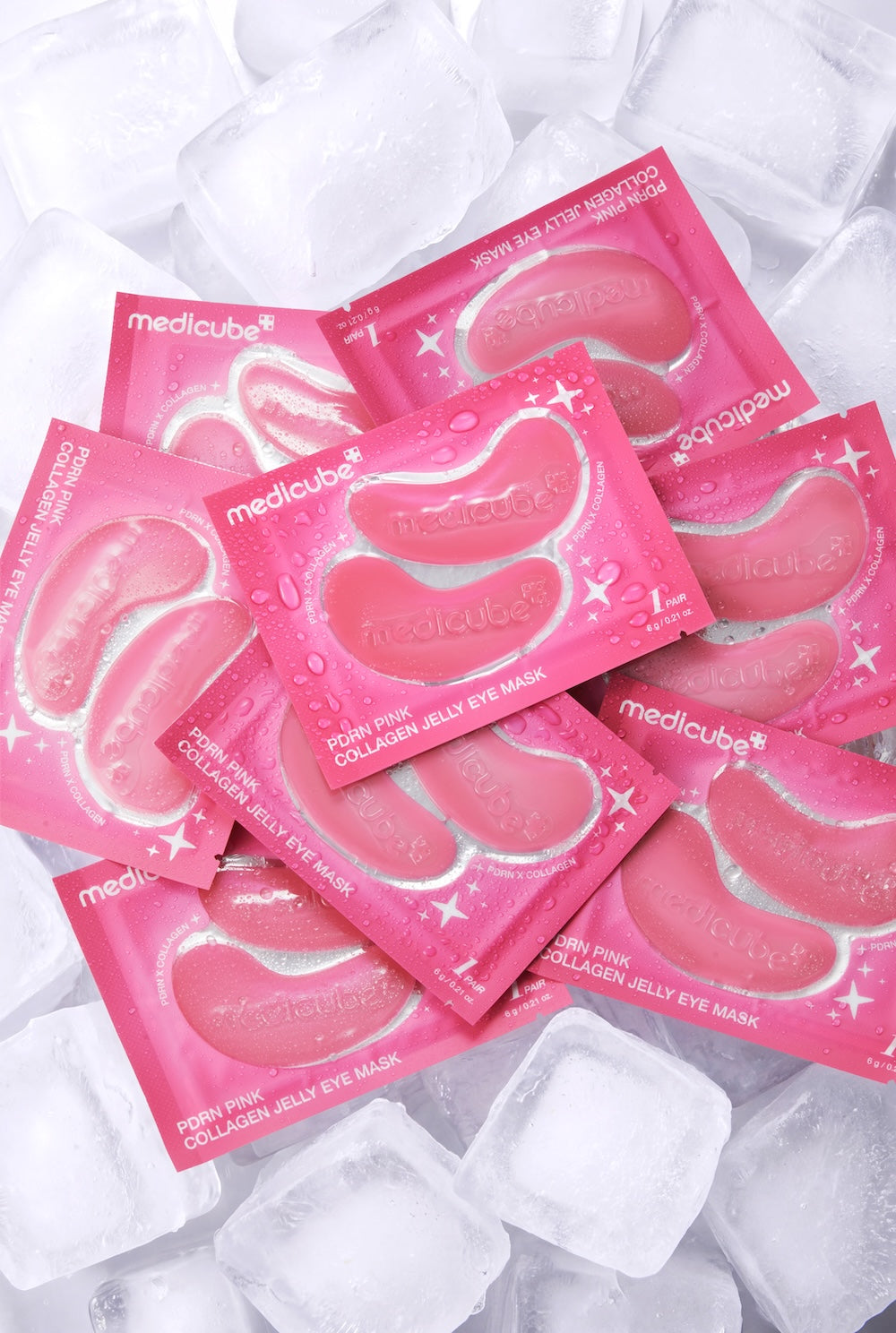 [Medicube] PDRN Pink Collagen Jelly Eye Mask 6Pairs
