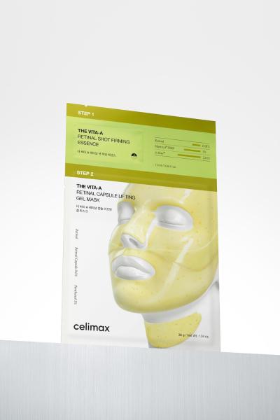 [celimax] The Vita-A Retinal Shot Tightening 2-Step Gel Mask 4ea