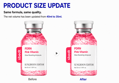[SUNGBOON EDITOR] PDRN Pink Vitamin Glow Boosting Ampoule 35ml