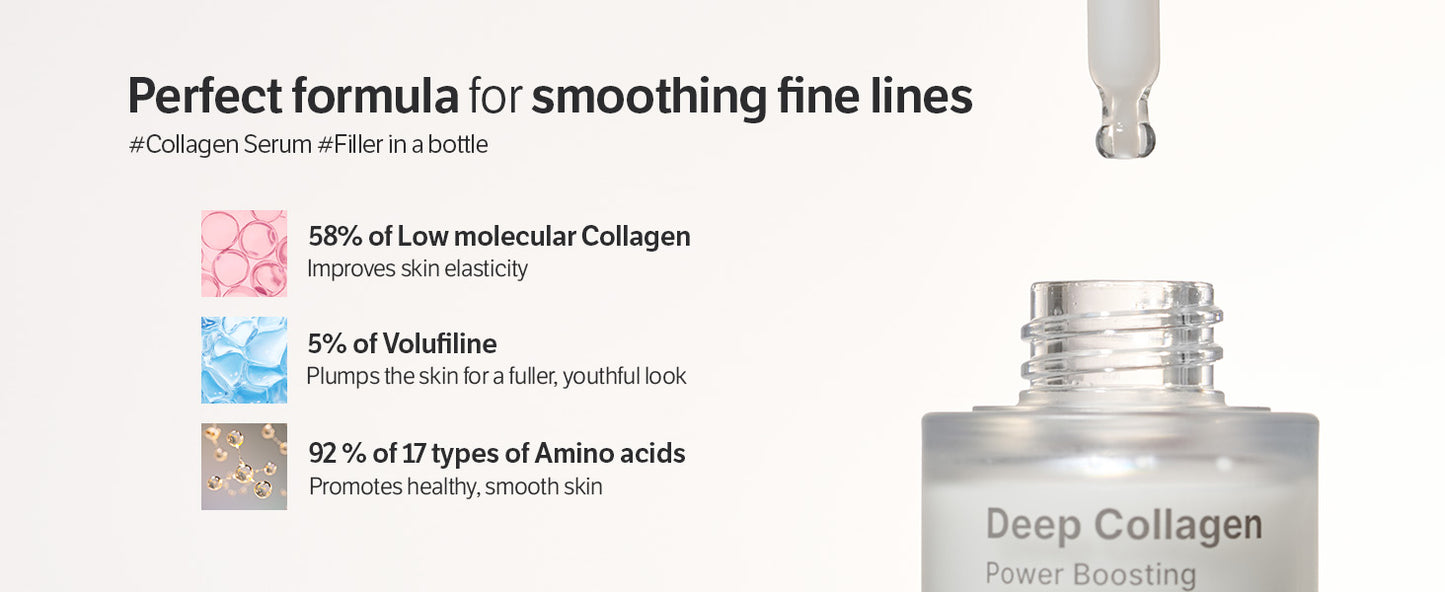 [SUNGBOON EDITOR] Deep Collagen Power Boosting Cream In Serum 35ml
