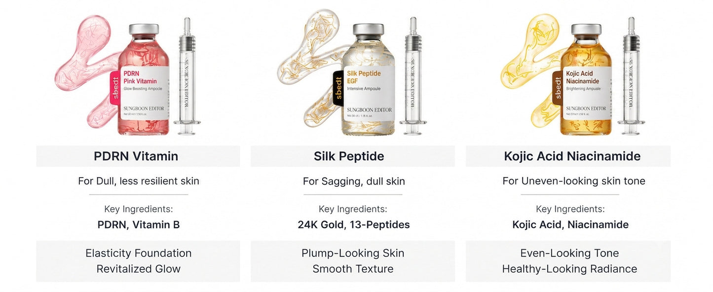 [SUNGBOON EDITOR] Silk Peptide EGF Intensive Ampoule 35ml