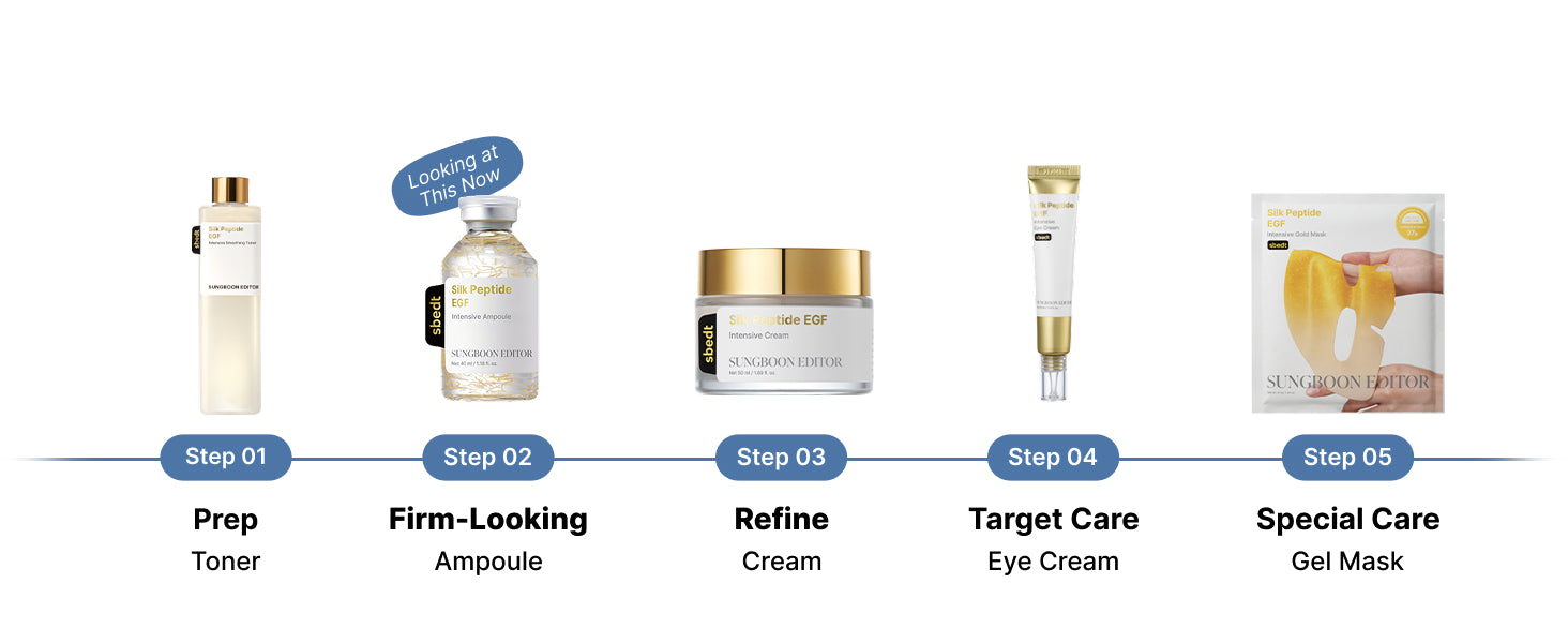 [SUNGBOON EDITOR] Silk Peptide EGF Intensive Ampoule 35ml