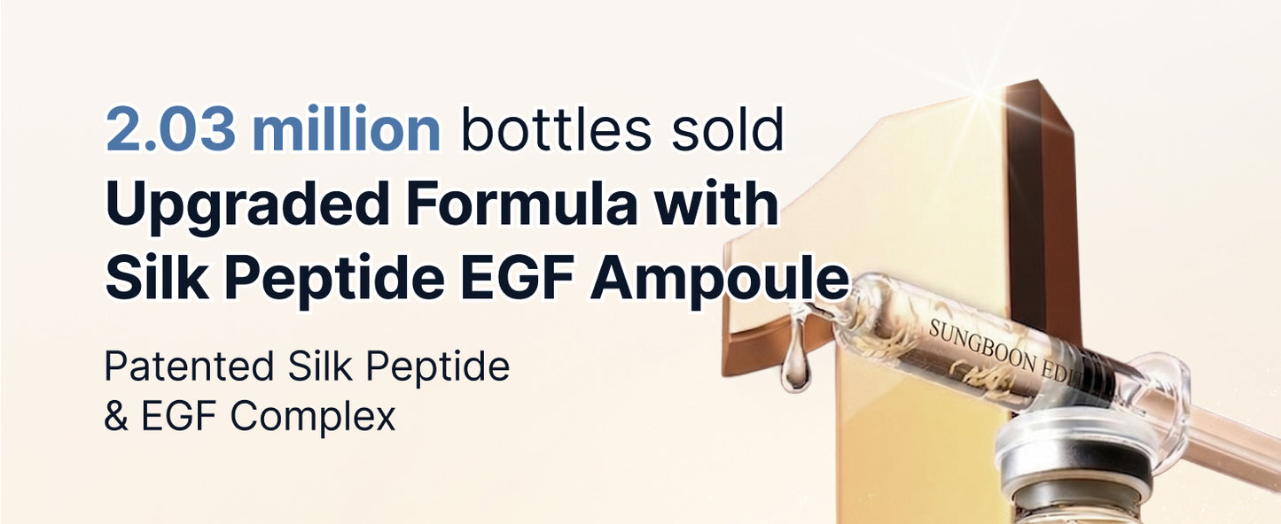 [SUNGBOON EDITOR] Silk Peptide EGF Intensive Ampoule 35ml