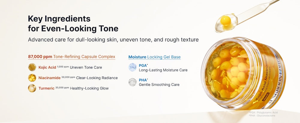[SUNGBOON EDITOR] Kojic Acid Niacinamide Brightening Capsule Cream 55g