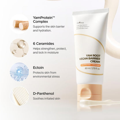 [Isntree] Yam Root Vegan Barrier Cream 80ml