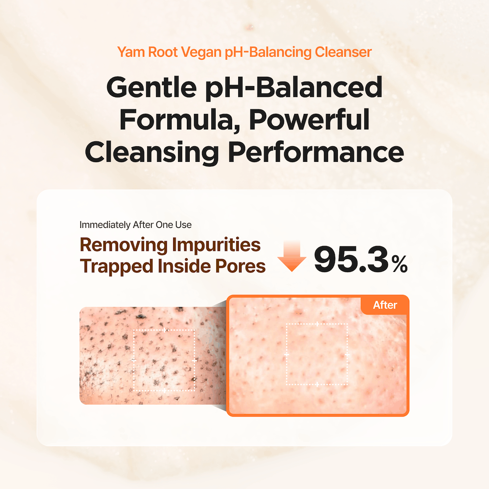 [Isntree] Yam Root Vegan pH-Balancing Cleanser 120ml