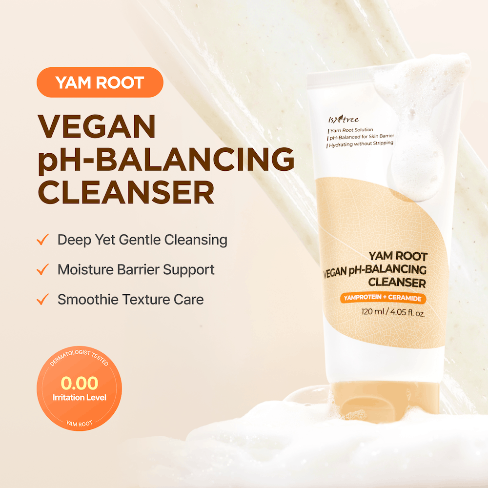 [Isntree] Yam Root Vegan pH-Balancing Cleanser 120ml