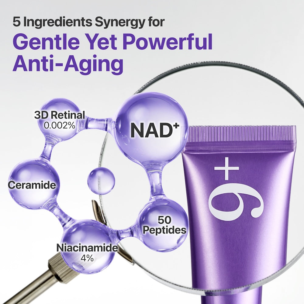 [numbuzin] No.9 NAD+ Retinal Volumetox Eye Cream 20ml
