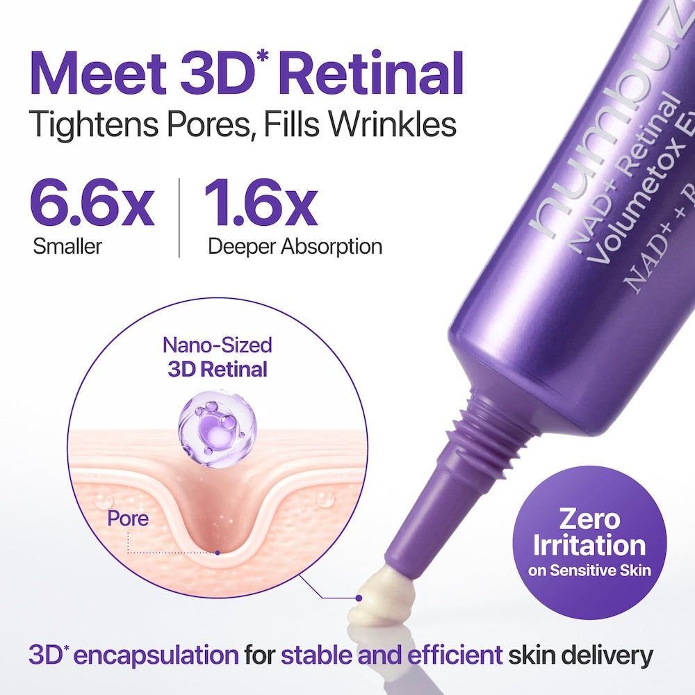 [numbuzin] No.9 NAD+ Retinal Volumetox Eye Cream 20ml