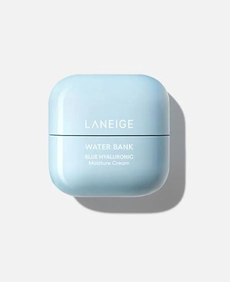 Laneige Water Bank Blue Hyaluronic Cream Moisturizer 50ml for dry to normal skin.