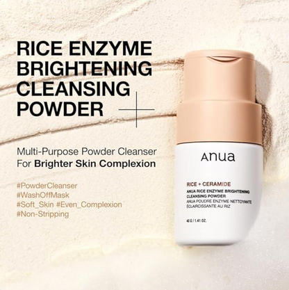 [Anua] Rice Enzyme Brightening Cleansing Powder 40g