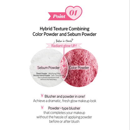 [Etudehouse] Balloon in Cheek 6g - Joy Coral