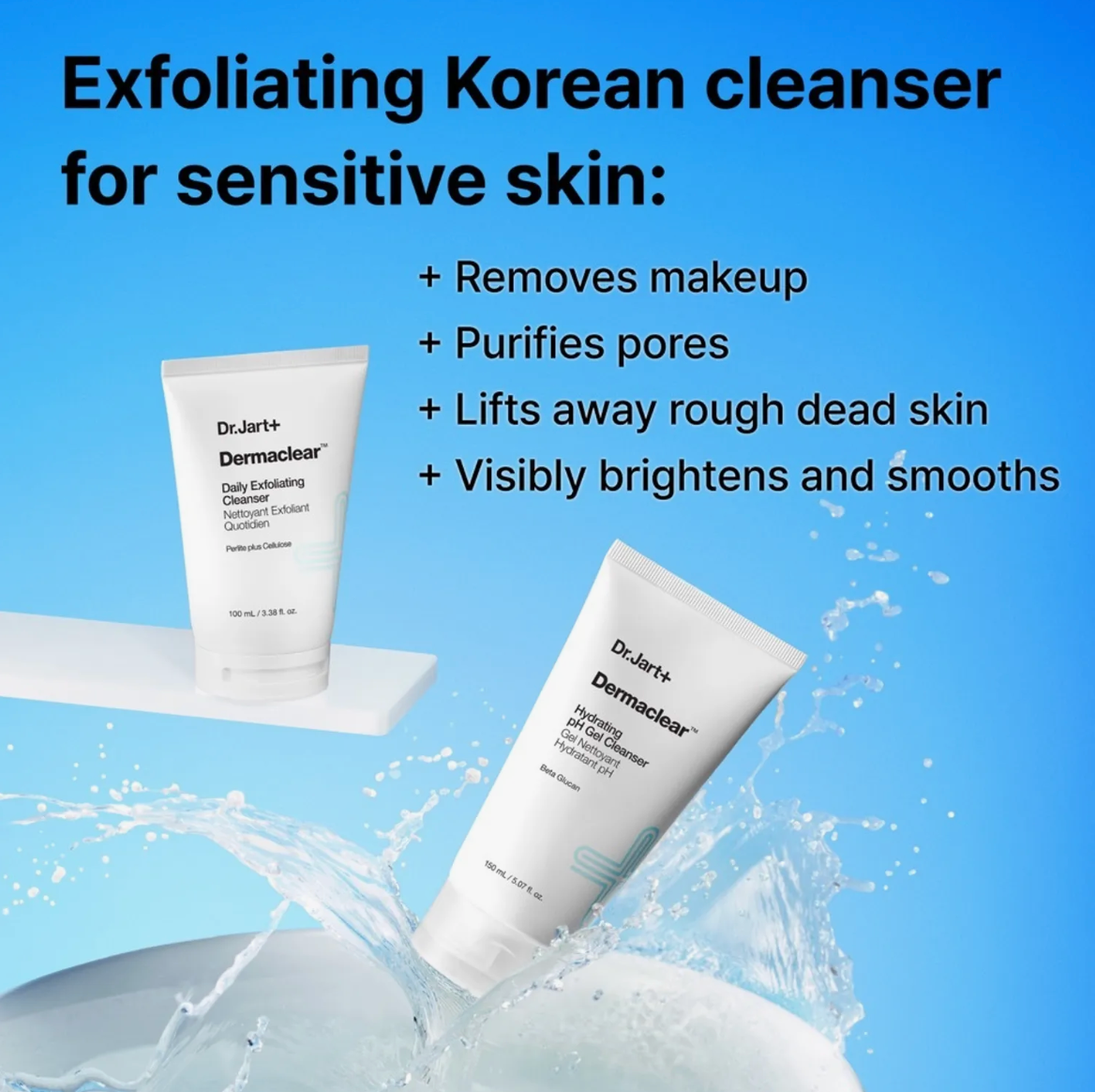[Dr.Jart+] Dermaclear Daily Exfoliating Cleanser 100ml