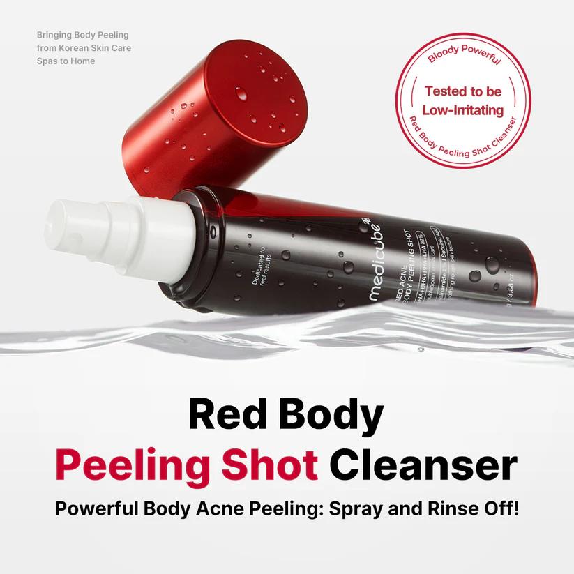 [Medicube] Red Acne Body Peeling Shot 110ml